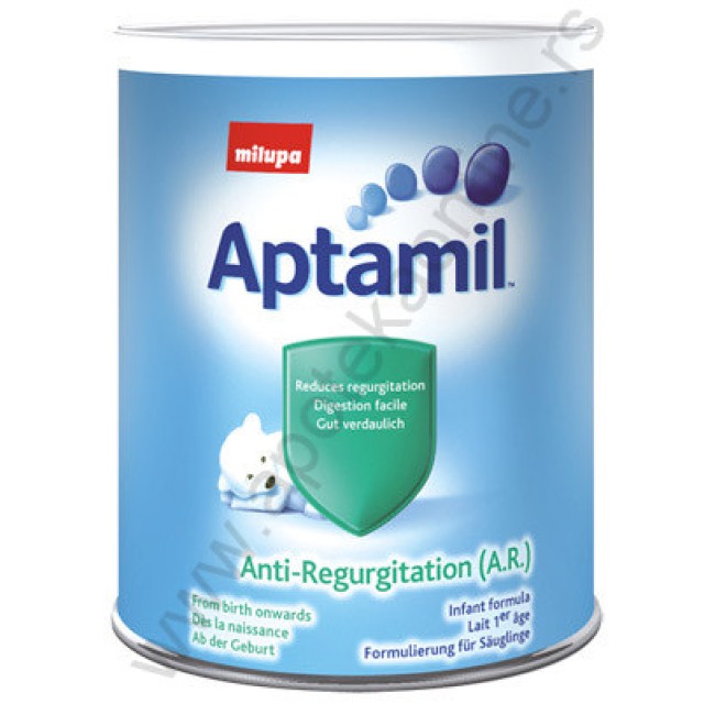 MILUPA MLEKO APTAMIL AR 400g - Online Apoteka MILUPA MLEKO APTAMIL AR 400g
